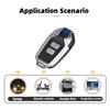 433MHz RF Cloning Duplicator Auto Copy Remote Controller 4 Buttons Replacement Key Fob Universal Garage Gate Opener