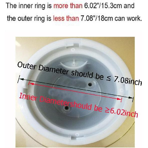 

Water Dispenser Replacement Parts Smart Seat WaterGuard Assembly for Water Coolers