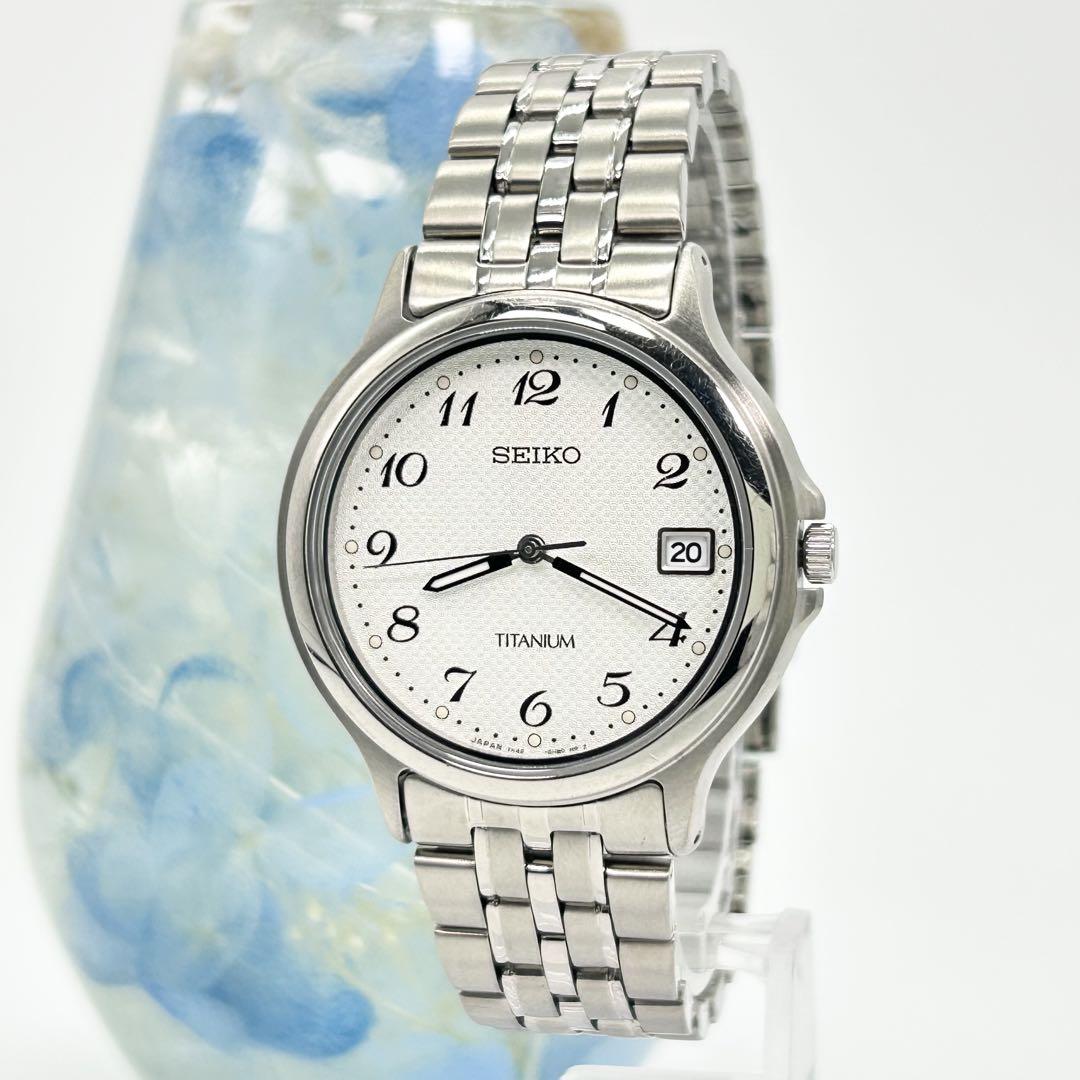 

[Б/У] КВАРЦЕВЫЕ ЧАСЫ SEIKO TITANIUM 7N42-8A60