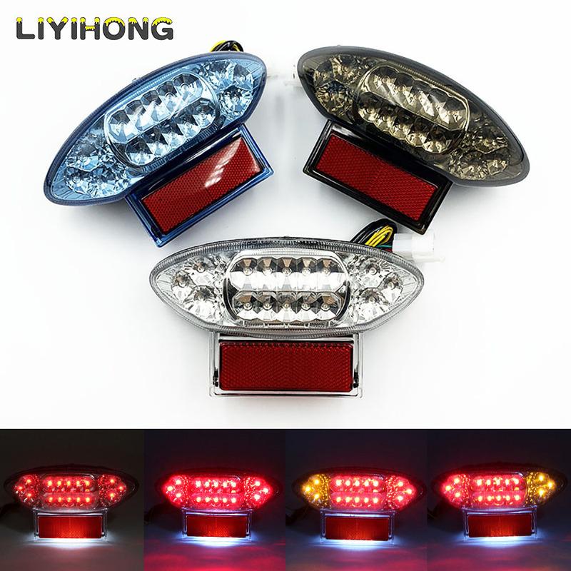 Motorcycles Rear Tail Light Brake Stop Light Turn Signal Lamp For Suzuki Hayab GSX1300R 1999 2000 2001 2002 2003 2004-2007