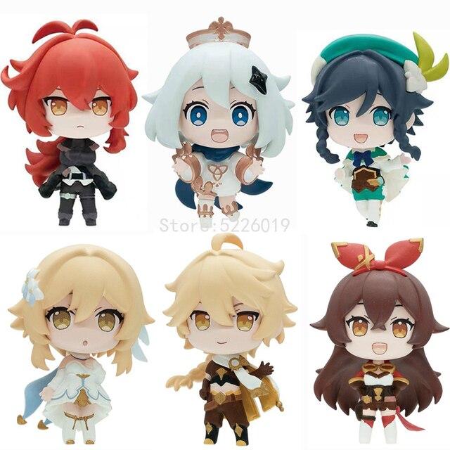 14cm Genshin Impact Paimon Anime Figure Paimon Action Figure Genshin Impact Paimon Klee Figurine Collectible Model Doll Toys