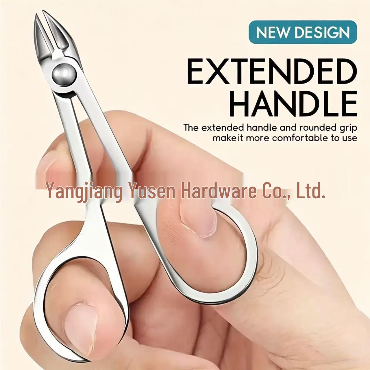 Stainless Steel Cuticle Nippers - Nail Art Precision Trimmers