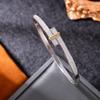 Ladies with a High-end Feel, Open Mouth Pure Copper Bracelet, Exquisite Vacuum Jewelry