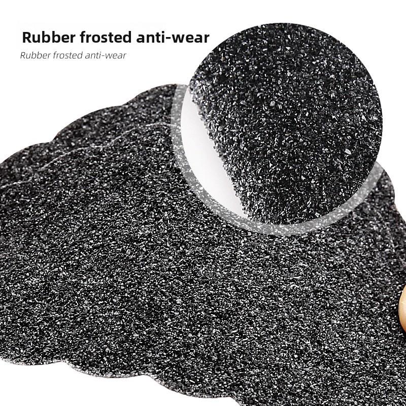 Frosted Sole Sticker, Wear-resistant Women's High Heels Sole Anti-skid Sticker, Large Protective Film, Anti-wear Petal-shaped Forefoot Sticker