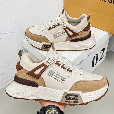 Shoes Four Seasons 22 New Sports Shoes Leather Student Dad Shoes Casual Forrest Gump Shoes
