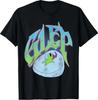Smiling Friends Napping Glep Colorful Old English Cartoon T-Shirt