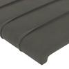 Vidaxl Bed Headboard, Dark Grey, 90X5X78/88 Cm, Velvet