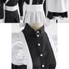 English Style Pearl Lace Long Maid Costume Perfect For Cosplay And Coffee Shop