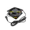 120x120x38mm 220V-240V 120mm Sleeve Bearing 0.14A Cooling fan with AC power cable US Plug