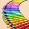 12/24 Colors Acrylic Pen Acrylic Paint Markers Colouring Pen Acrylic Markers Graffiti Marker with Soft Tip for Drawing
