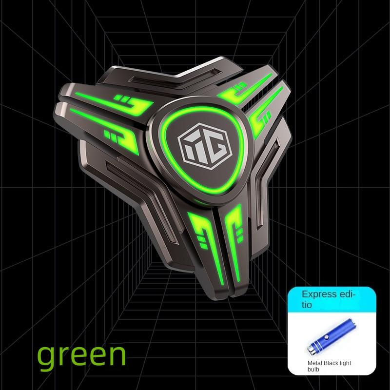 Fidget Spinner Cool Luminous Fingertip Gyro EDC Stress Relief Toy Hand Gift for Adults Children