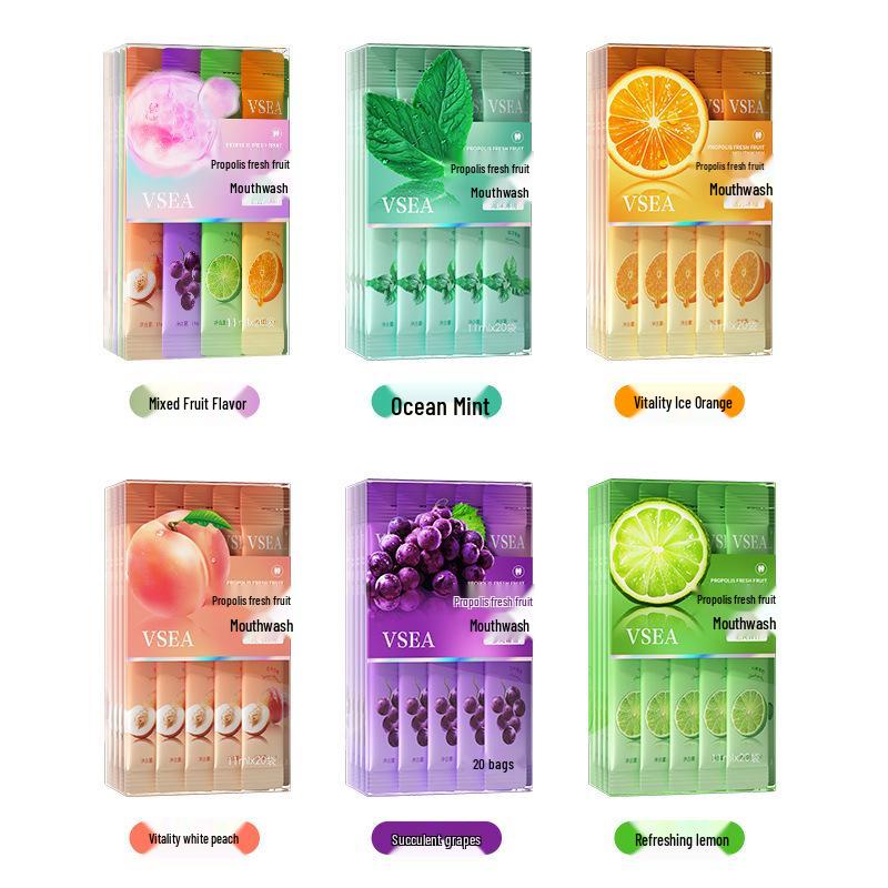 Probiotic Mouthwash Strips: Tartar Remover & Breath Freshener for Men and Women