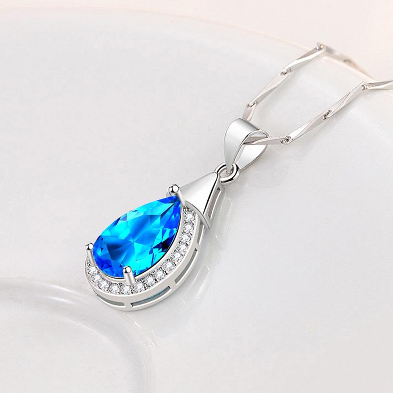 Lindon Women Copper Alloy Zircon Necklace Pendant For Women Party Gifts Fashion Gift