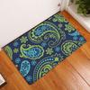 Elegant Persian Ornamental Paisley Buta Pattern Doormat For Luxurious Home Decor