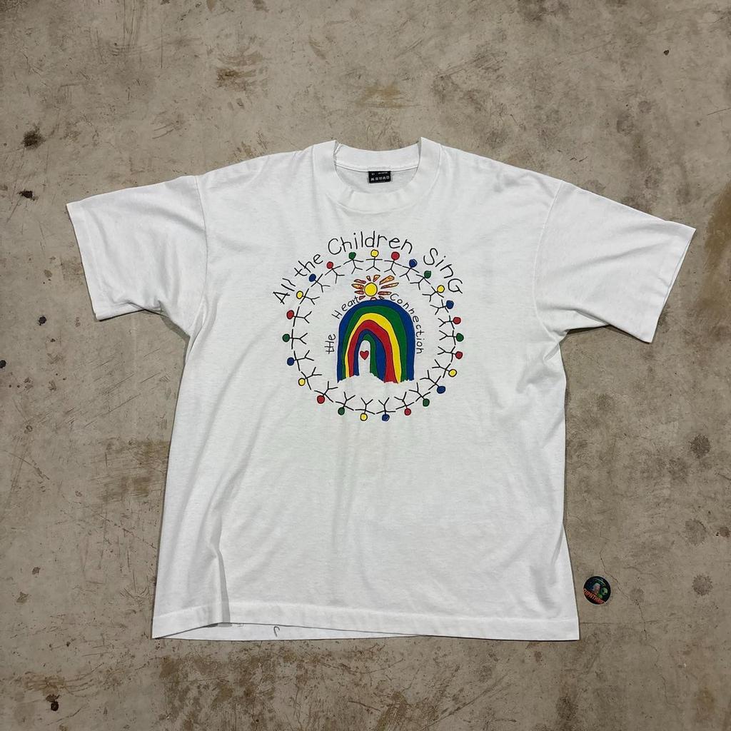 Vintage 90s The Heart Connection fundraiser promo t shirt Size XL Unisex T-Shirt