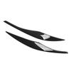 Replacement Headlight Eyebrow Cover Car Exterior Headlight Eyebrow Sticker  3 Series E90 E91