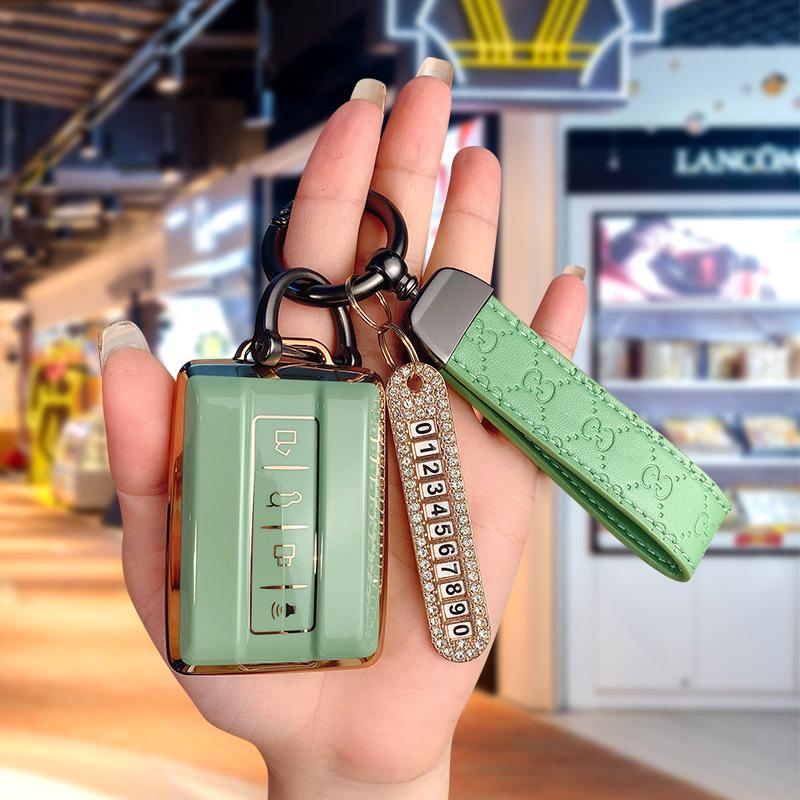 Premium Key Case for Tank 300/500 Cyber 22 Model with New TANK Logo - High-End Protective Shell & Buckle Bag