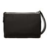 Bally Code Logo Zip Nylon Clutch Men Clutch Black 6308759