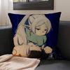 Anime F-Frieren Cute Case Plush Fabric Soft Pillowcase Double Sided Print Cushion Cover Household Gifts