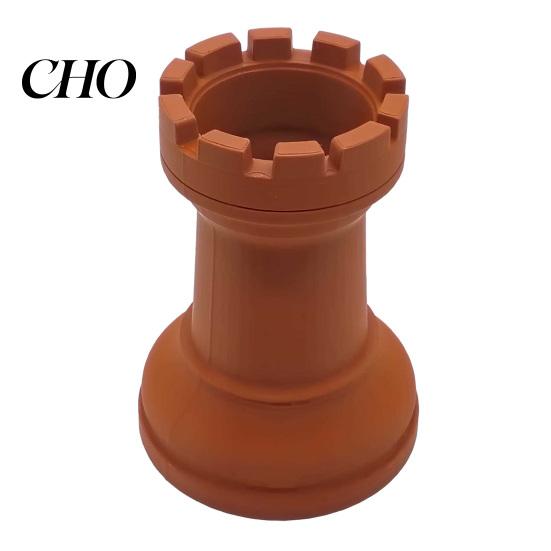 Stylish Desk Organizer Chess Cart Pen Holder 3D Printed Piece Dual-purpose Decor Minimalist Makeup Brush Storage Cup for Home Office School