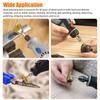 45Pcs Premium 50mm Brass Wire Brush Mix Set 3 Different Shapes Wheel/Cup/Pen For Rotary Tool Die Grinder