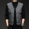 Men's Lightweight Down Vest 2025 - V-neck Warm Winter Gilet for Youth & Dads