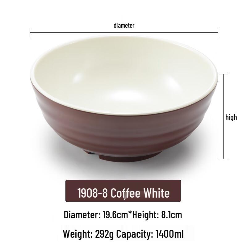 Коммерческая меламиновая суповая лапшичная миска