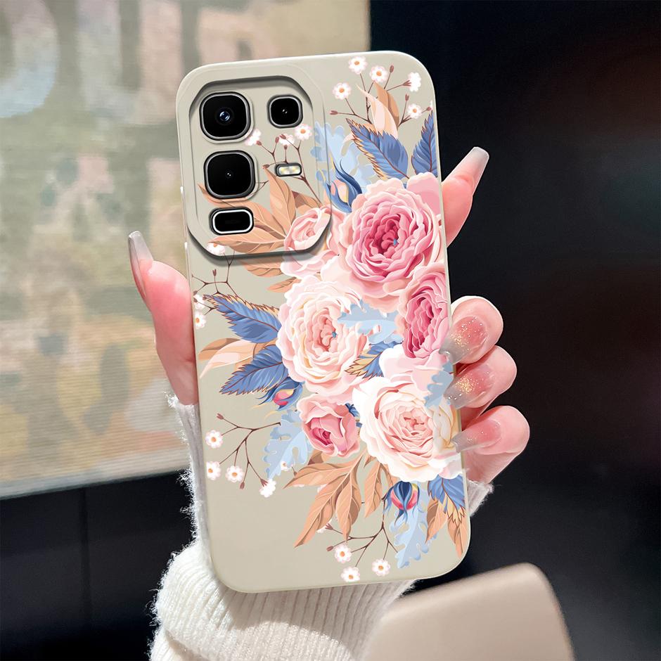 Case For Infinix Note 50 Pro Plus 50x 50s 4G 5G Cute Dinosaur Cartoon Design Shockproof Soft Silicone Bumper Back Cover Fundas