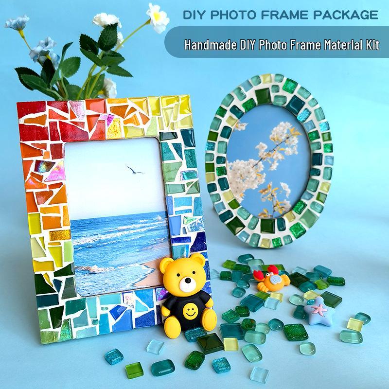 

DIY Mosaic Photo Frame Kit for Kids - 5 to 8 Inch
