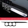 Suitable for Mercedes-Benz GLA GLBcenter control panel decorative stickerEQB EQAinterior modified carbon fiber armrest box cover