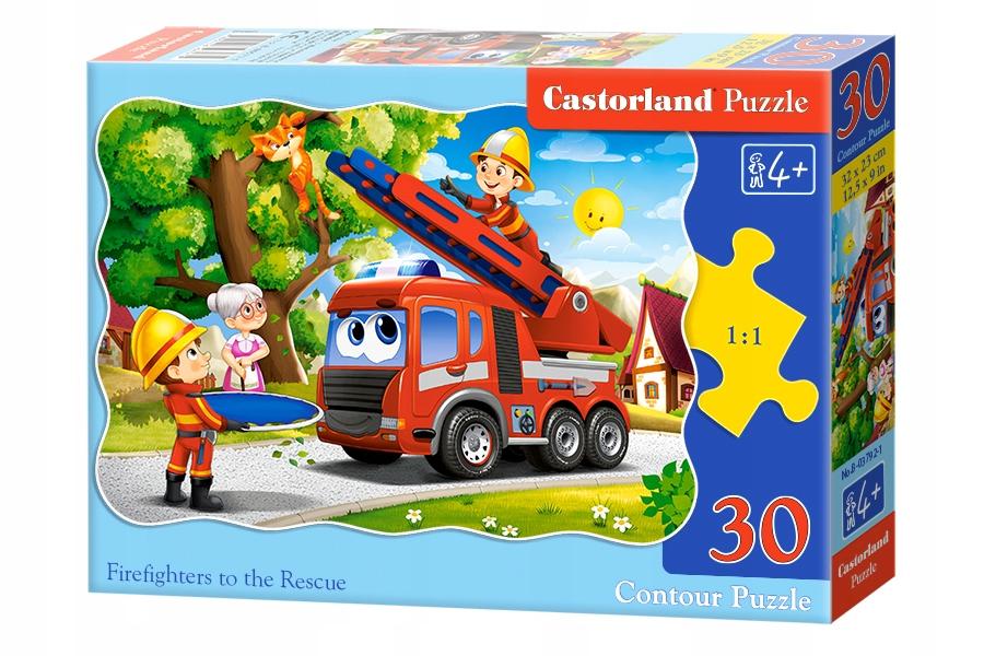 Puzzle 30 Pieces B-03792-1 Firefighters To the Rescue