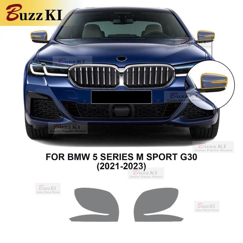 for BMW 5 Series G30 M Sport TPU Front Headlight Rearview Protection Film Precut Car Clear Transparent Sticker