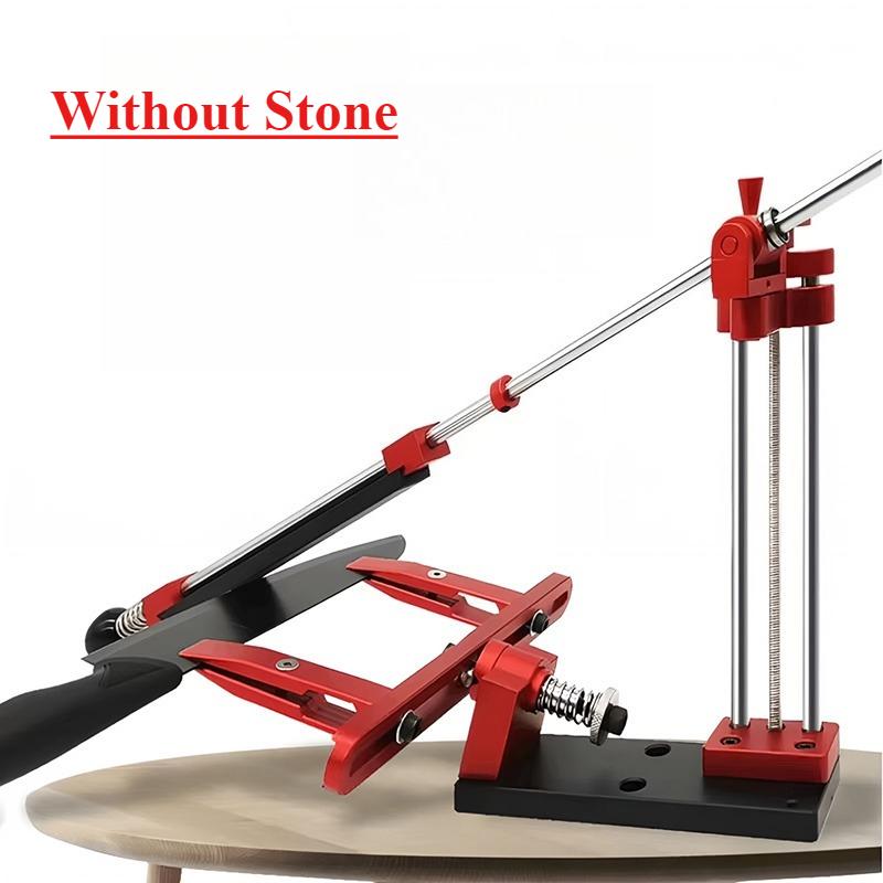 

Набор для заточки ножей с вращением на 360° и фиксацией угла или точильные камни - Профессиональная абразивная система для удержания ножа As Photos