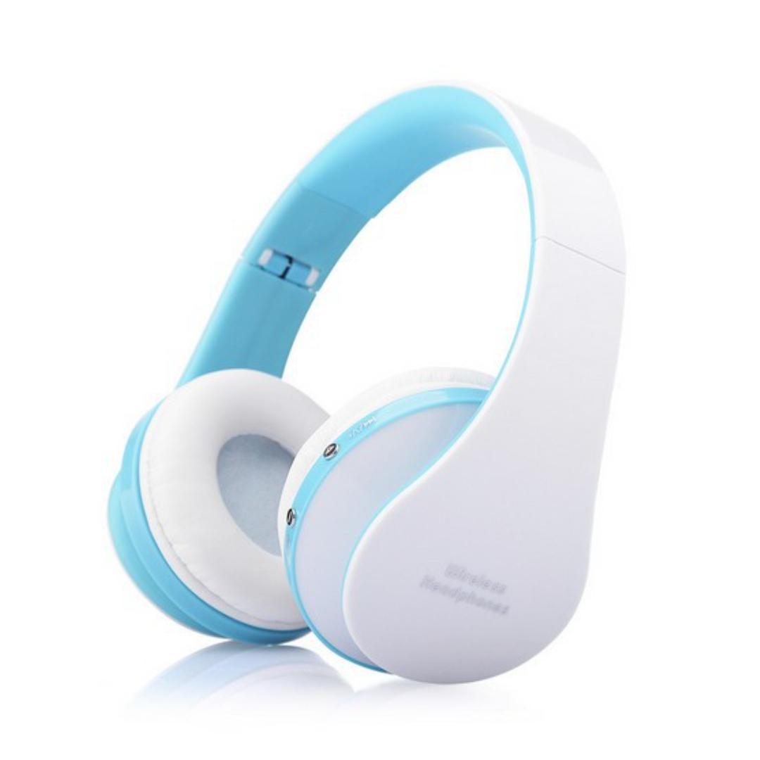 

Складна Bluetooth-гарнітура Heavy Bass Комфортна Bluetooth-гарнітура з пов’язкою на голову білий