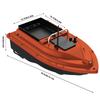 GPS Fishing Bait Boat with Large Bait Container Automatic Bait Boat with 400-500M Remote Range