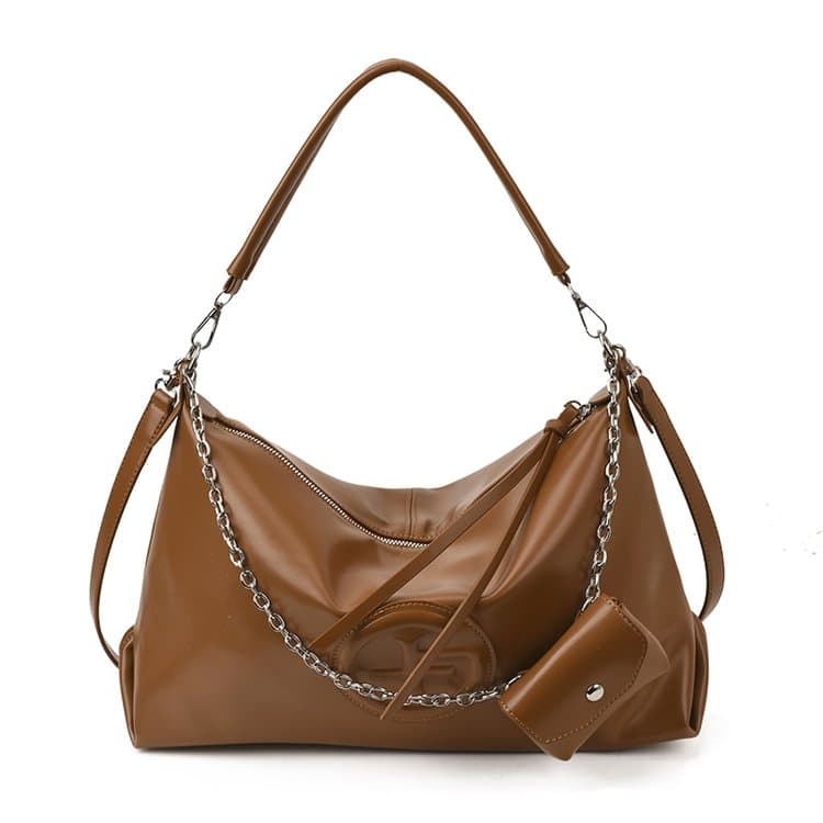 Retro women's bag large capacity single shoulder oblique span tote bag