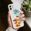 50PCS Cartoon Mushroom Colored PET Sticker Aesthetic Decoration Scrapbooking Stationery DIY Hand Accounting Supplies for Kids