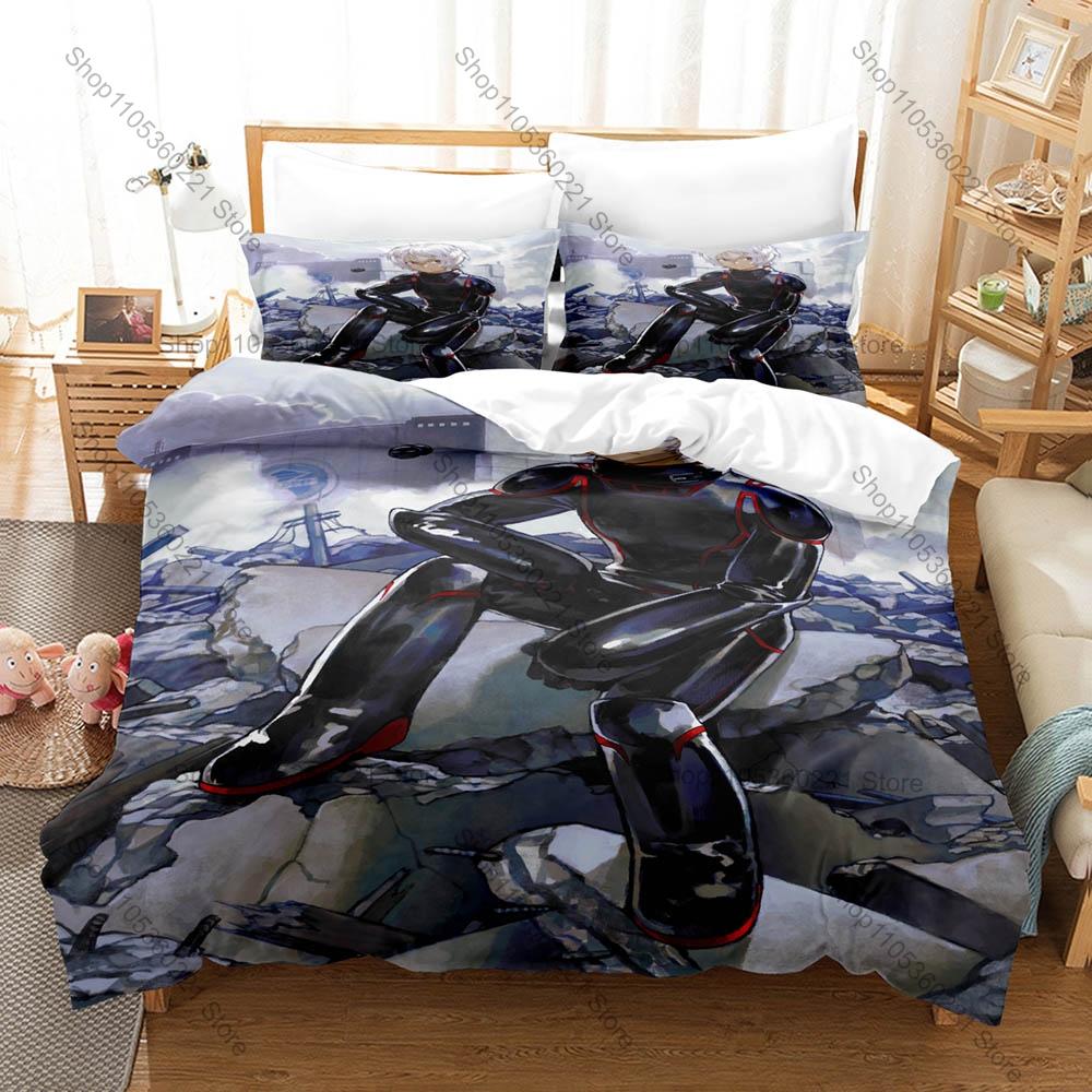 Cool Popular Anime Bedding Set 3Pcs World Trigger Kuga Yuma Osamu Mikumo Design Modern Household Bedroom Decor