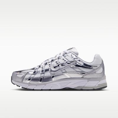 Męskie Sneakersy P-6000 'White Grey Fog Iron Grey Metallic Silver'