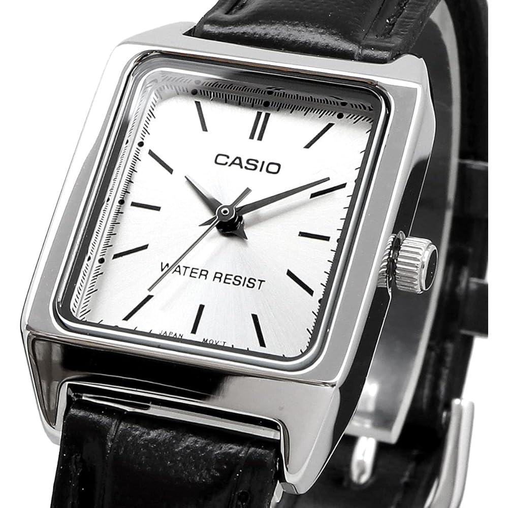 Casio Standard Quartz Women's Wristwatch LTP-V007L-7E1 Silver Black Overseas Model
