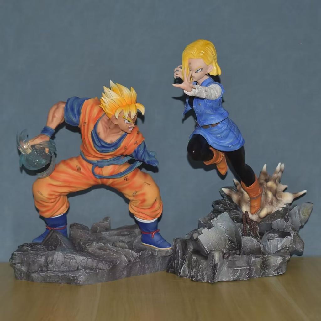 Shadow, Desperate Rebellion Gk Future Warrior, Broken Arm Gohan, Saiyan Vs Artificial Man, Boxed Figure