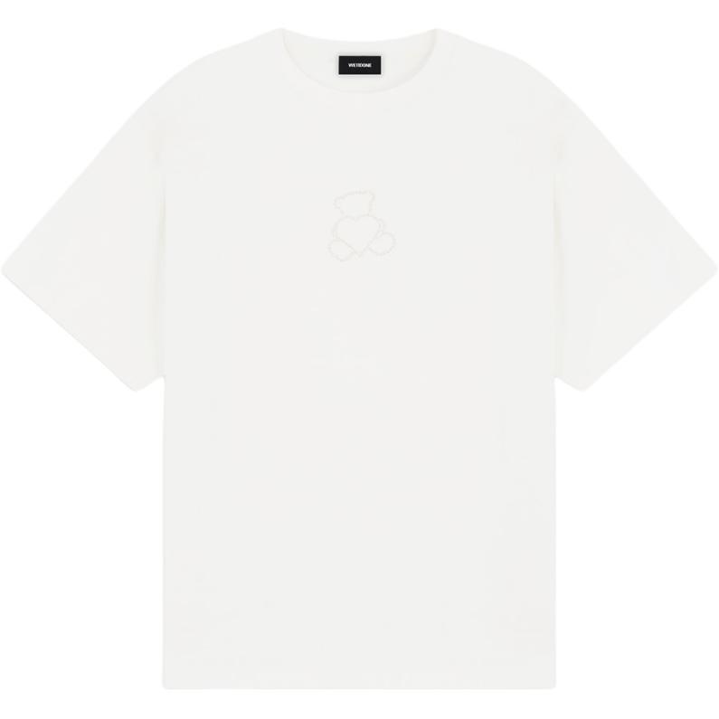 WE11DONE Pearl Bear T-shirt WD-TT2-24-780-U-IV