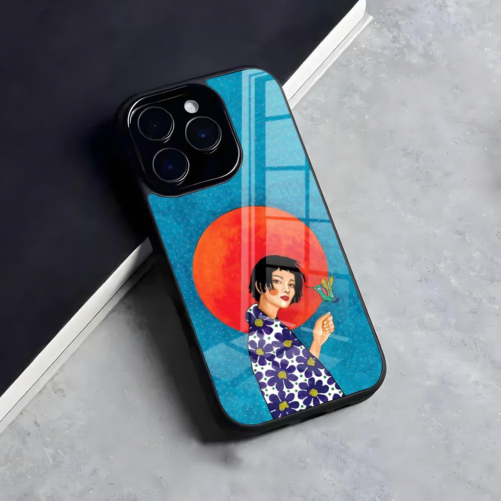 

H-Hulya O-Ozdemir Art Phone Case For Iphone 17 Air 16 15 14 13 12 11 Pro Max Mini Fundas Shell PC+TPU Cover iPhone 14Pro