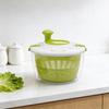 Large Salad Spinner Dehydrator with Stainless Steel Basin And Filter Basket 3/5L Multi-Use Vegetable Washer Dryer Strainer for Fruits And Lettuce