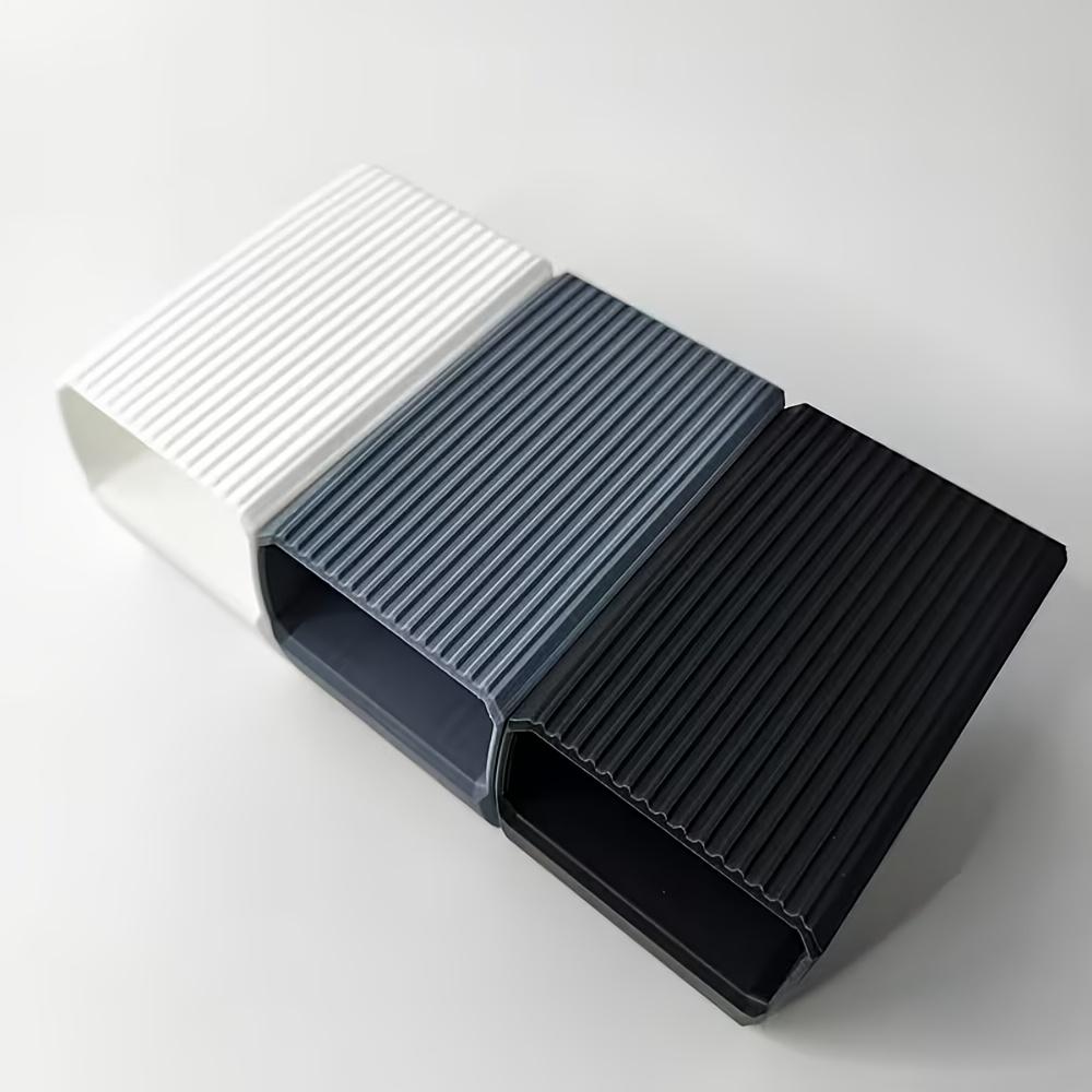 Desk Edge Clip On Pen Holder Storage Container, Pencil and Marker Storage Container, 10-35mm Desktop Pen Holder Storage Box