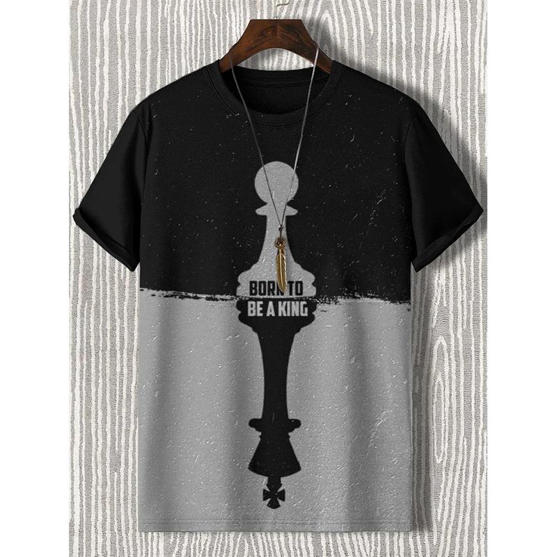 

Мужская футболка с принтом в стиле хип-хоп с буквами, свободные футболки с круглым вырезом и коротким рукавом, мужская уличная одежда, топы Y2K, мужская одежда 5XL