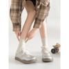 Silver Sneakers Women's 2 New Niche Retro Ballet Style Mesh Breathable Summer Ugly Cute Lace