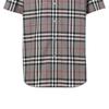Burberry Shirts Men's Gray Pointed Collar Moderate Shirt 80293701