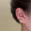 Eleganter High-End Sternenketten Ear Cuff für Damen – Kein Piercing erforderlich