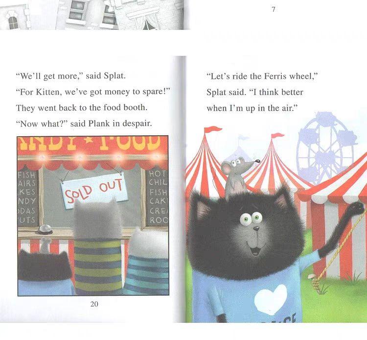 [USED] [Overseas purchase] Last one left, first come first served, set of 20 Splat The Cat